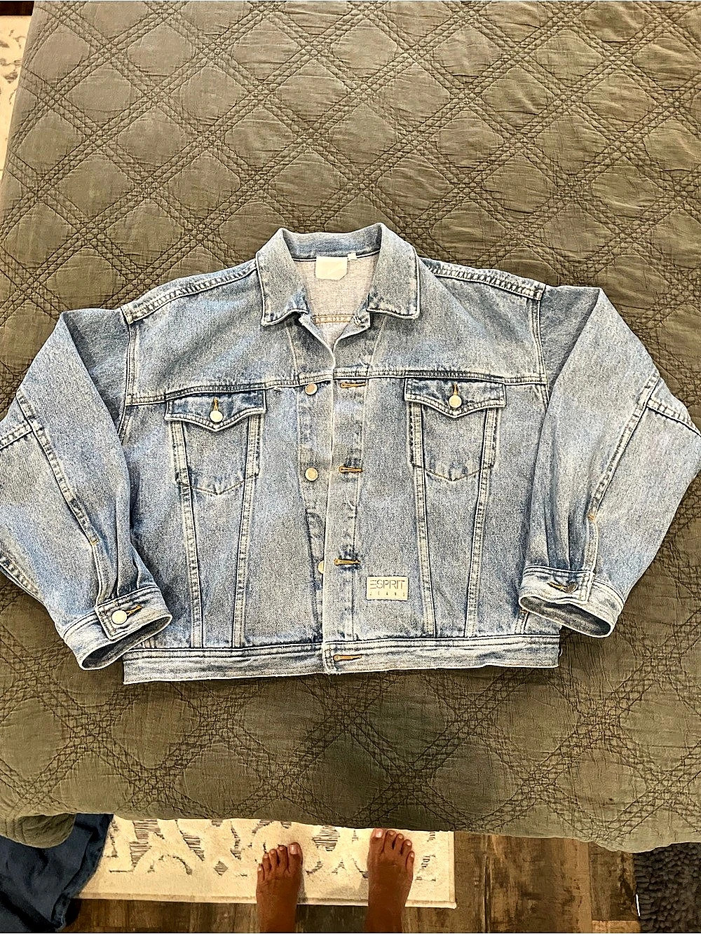 Esprit Jeans Denim Jacket in Blue